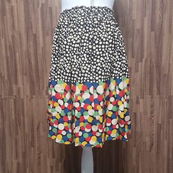 Anthro/CoreyLynnCalter Sz Small Silk Skirt - Picture 2 of 8